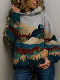 Trendy Harajuku Hoodie met Urban Flair - Zayla