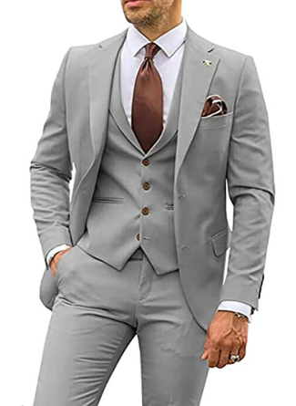 Stijlvolle Zakelijk Outfit voor Heren (Jas + Broek) - Victor