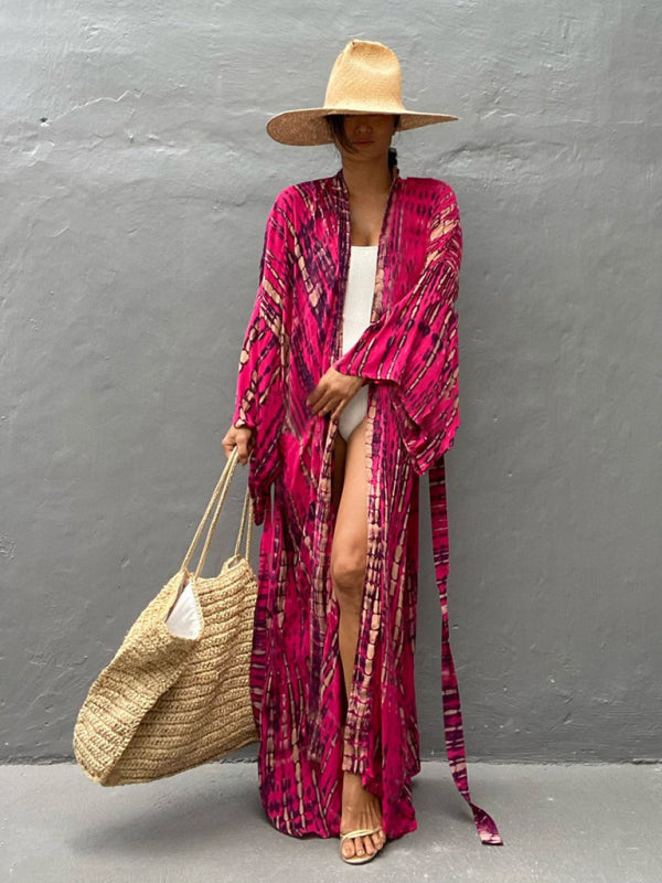 Kimono with tie belt - Leona