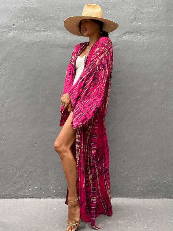 Kimono with tie belt - Leona
