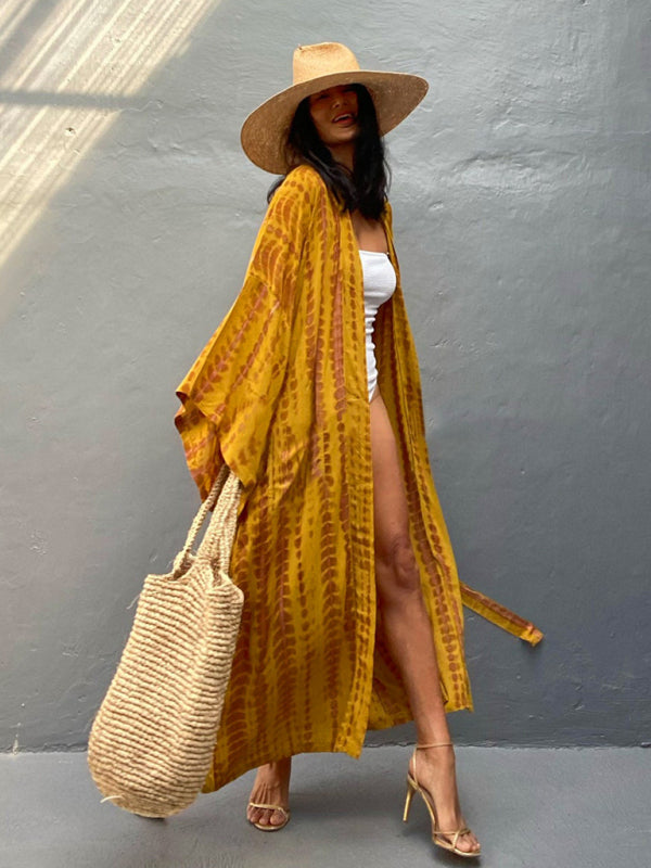 Kimono with tie belt - Leona