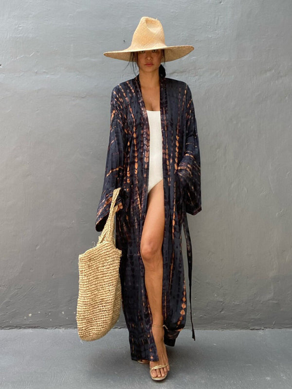 Kimono with tie belt - Leona