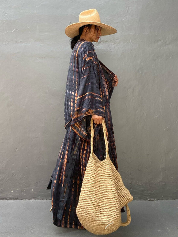 Kimono with tie belt - Leona
