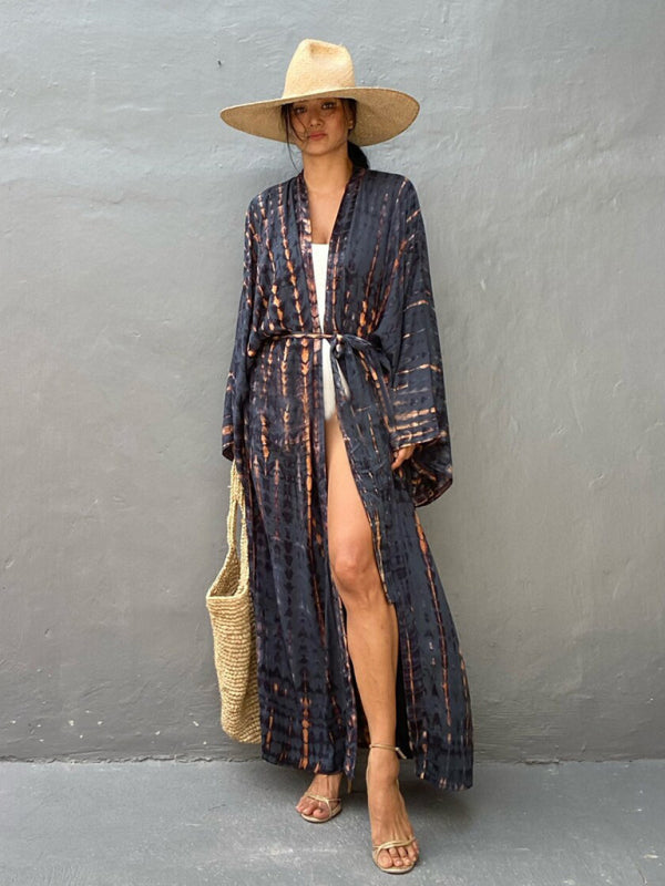 Kimono with tie belt - Leona