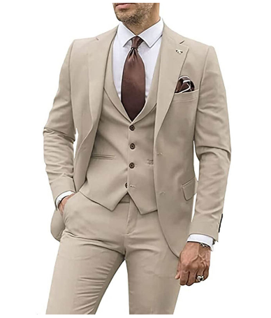 Stijlvolle Zakelijk Outfit voor Heren (Jas + Broek) - Victor