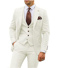 Stijlvolle Zakelijk Outfit voor Heren (Jas + Broek) - Victor