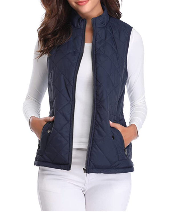 Licht Gewatteerde Stijlvolle Dames Bodywarmer - Lara