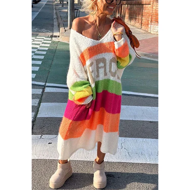 Casual Ibiza Sweter - Aurora