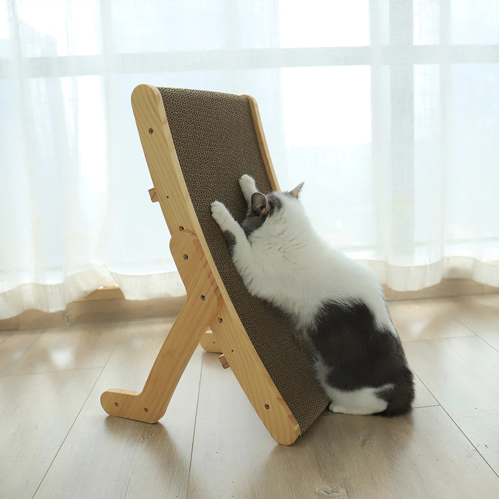 Dé 3-in-1 Krabpaal en Ligstoel voor Katten - ClawLounge™