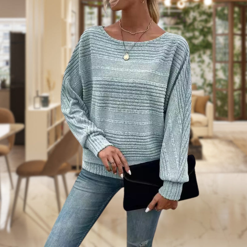 Gestreepte Dames Trui – Zorine