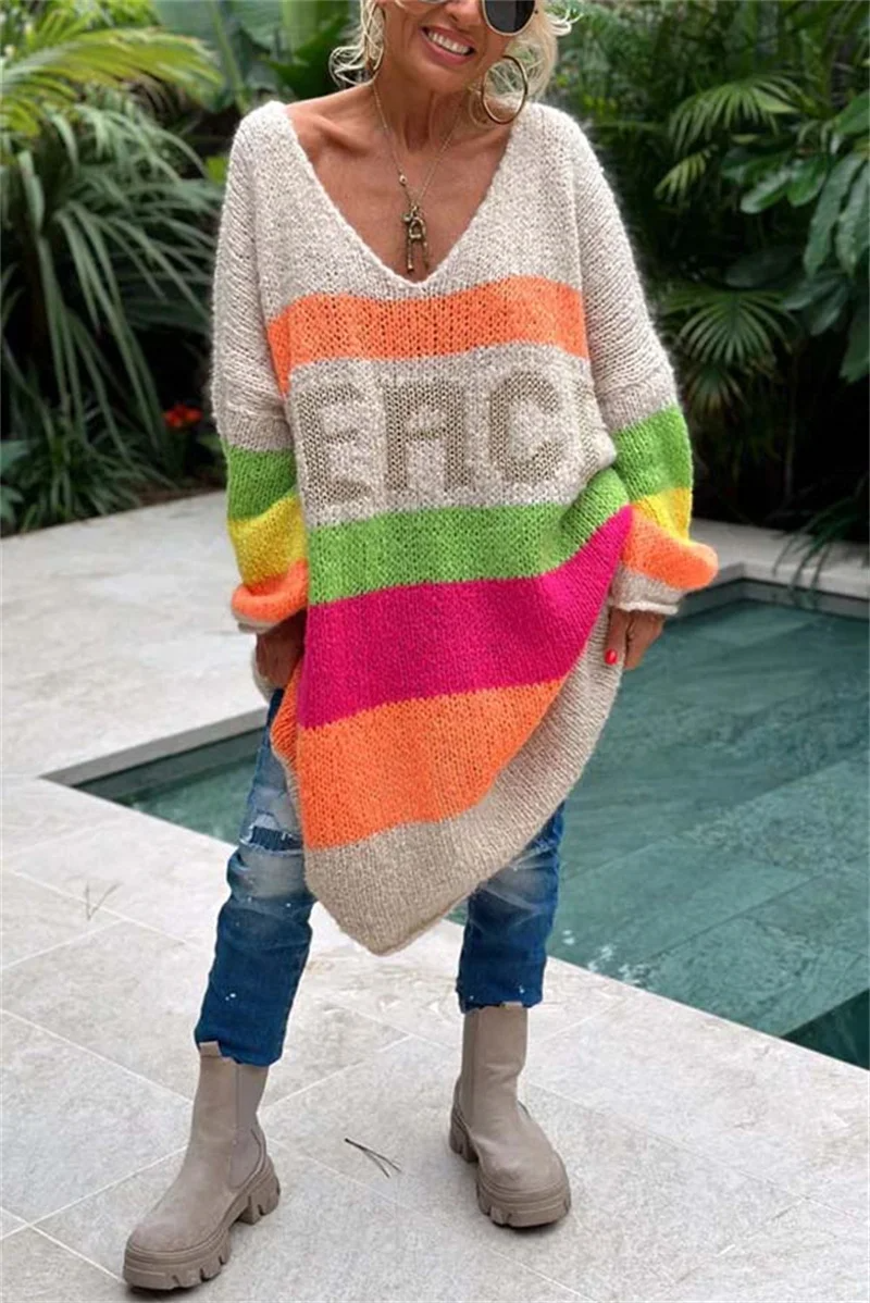 Casual Ibiza Sweter - Aurora