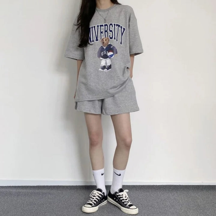 Zomer Short Set Dames – Leni