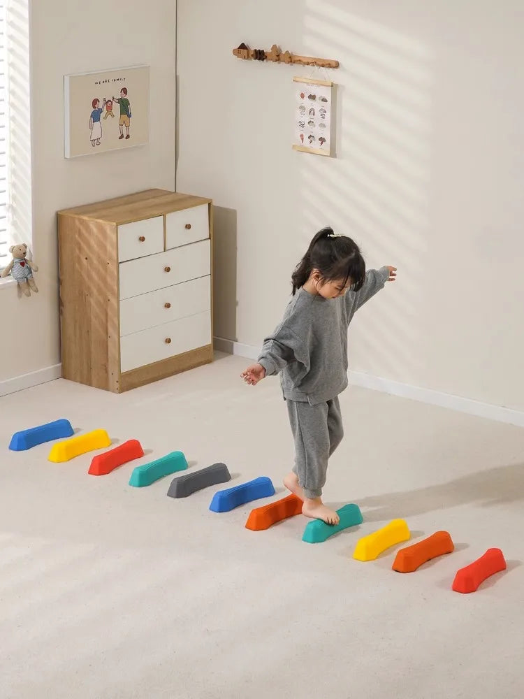 Kolorowe kamienie do stąpania - BalanceFun