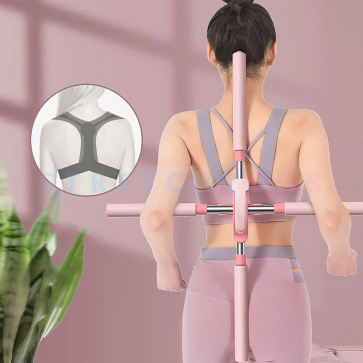 Adjustable Bar for Neck and Back Relaxation - FlexRelief Bar