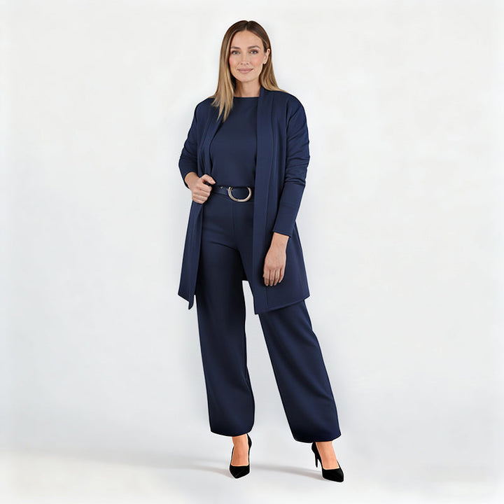 3-Piece Comfort Set: Cardigan, Top and Pants 12