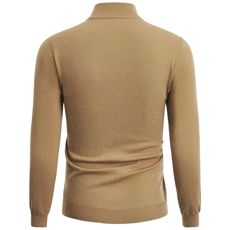 Stylowy sweter z półzamkiem dla mężczyzn - NordFlex