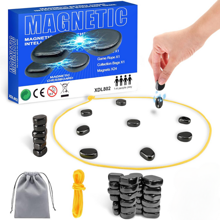 Magnetic Travel Chess Set for Smart Entertainment - CheckMate