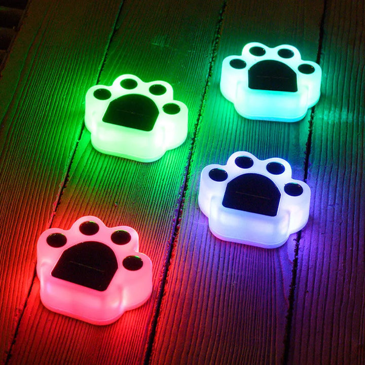 Wireless Solar Pawprint Garden Light - PawsGlow