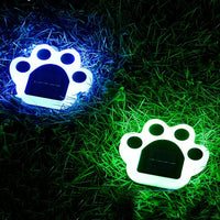 Wireless Solar Pawprint Garden Light - PawsGlow