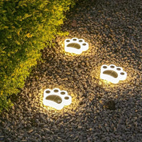 Wireless Solar Pawprint Garden Light - PawsGlow
