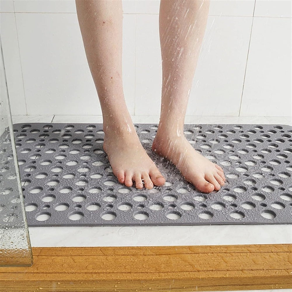 Non-Slip & Antibacterial Shower Mat – GripGuard