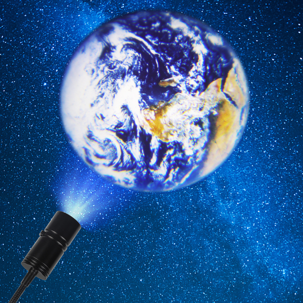 Lampa projektor Ziemia i Księżyc - CelestiaGlow