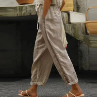 Boho Women's Summer Pants with Print – Solea