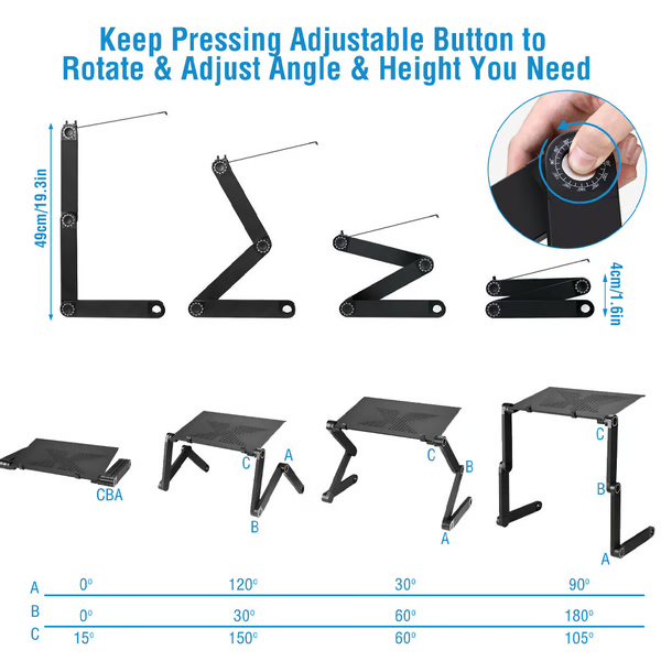 360° Ergonomische Laptopstandaard - FlexStand