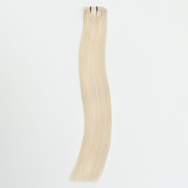 Seamless Hair Extension Strip – SilkLine (Light Ash Blonde 60B)
