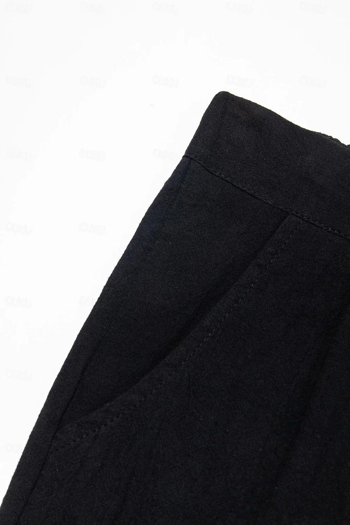Stylish Linen-Cotton Men's Shorts – Milan
