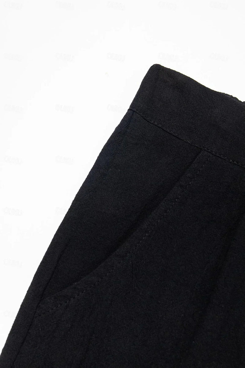 Stylish Linen-Cotton Men's Shorts – Milan