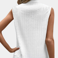 Stylish White Top for Women - Romy