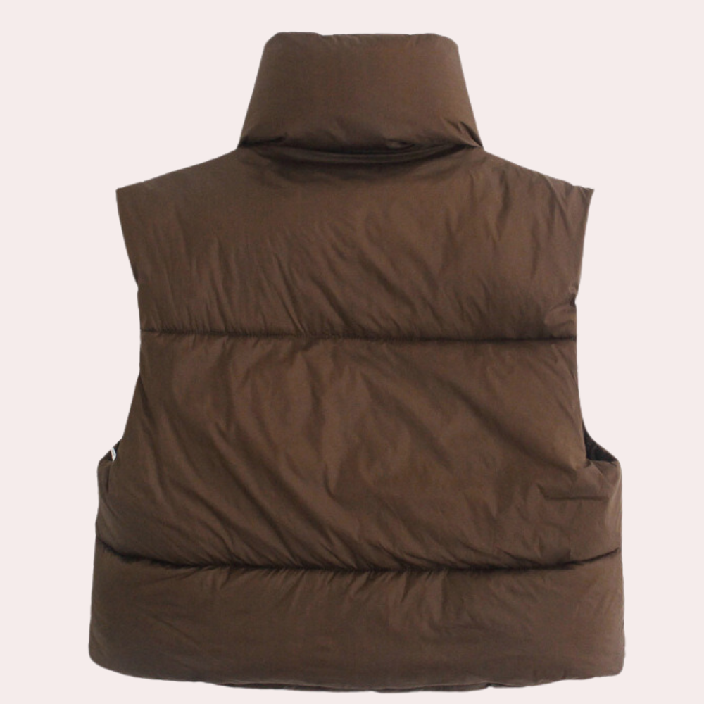 Quilted Short Women's Vest - Liora