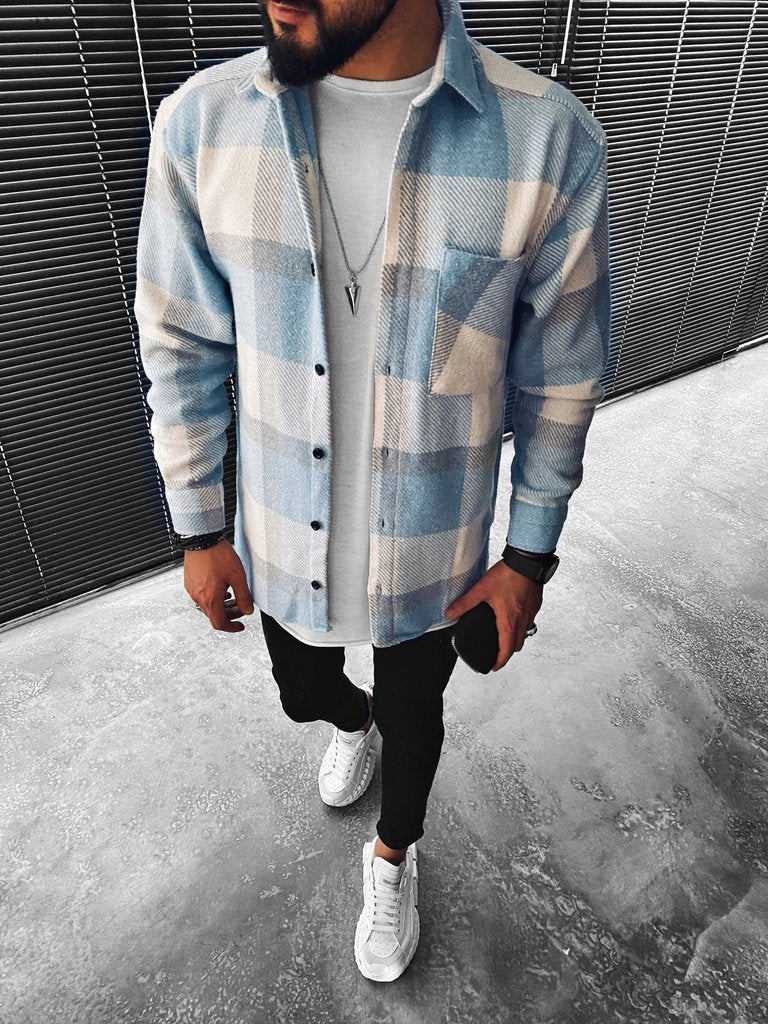 Comfortable and Warm Men's Shirt - Lars