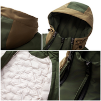 Stylish Men's Winter Coat with Double Zipper - NORDON
