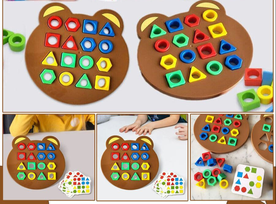 Shape and Color Puzzle for Children - ShapeMatch