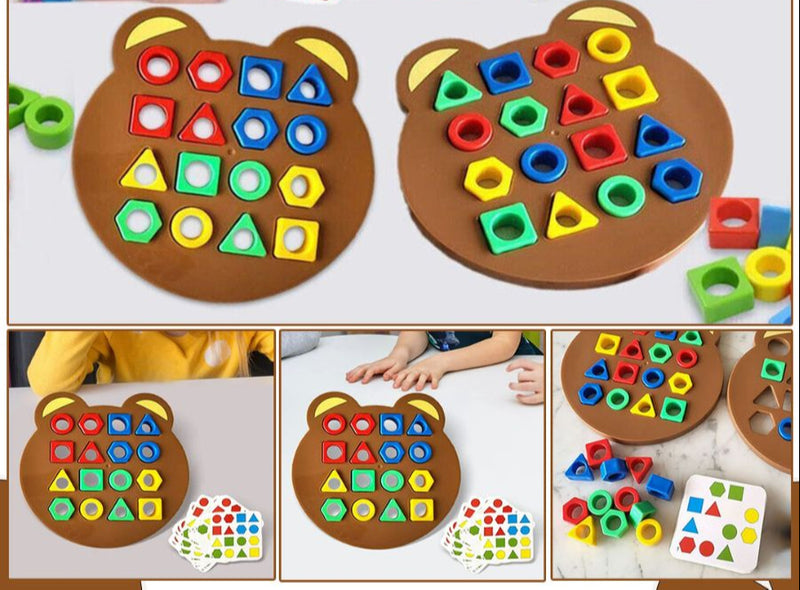 Shape and Color Puzzle for Children - ShapeMatch