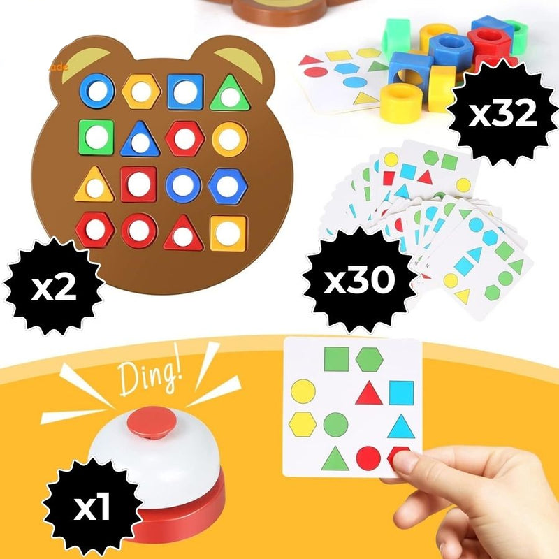 Shape and Color Puzzle for Children - ShapeMatch