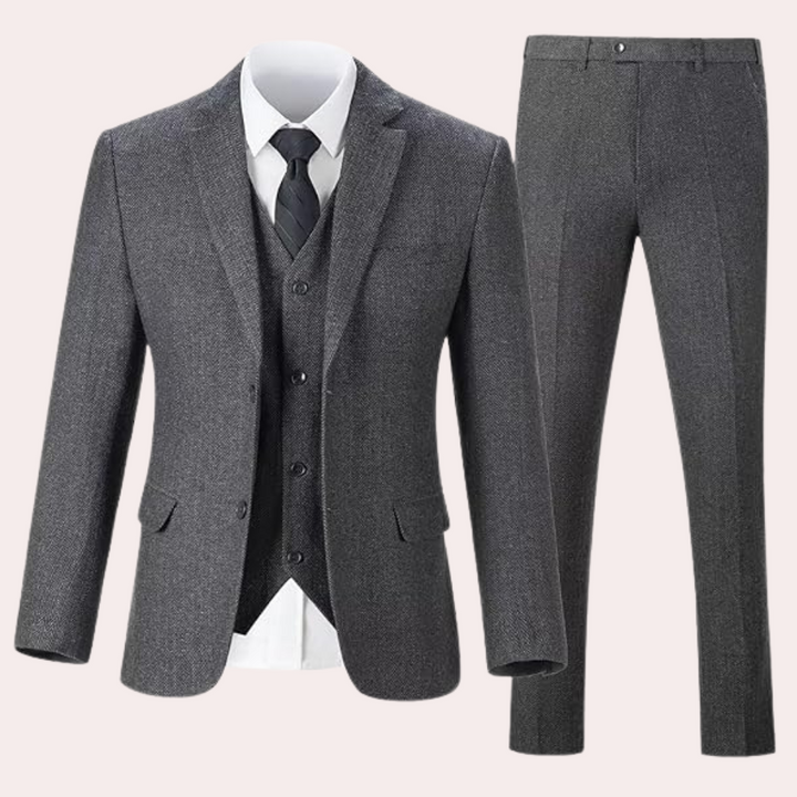 Business Stylish Three-Piece Suit for Men - Dorian