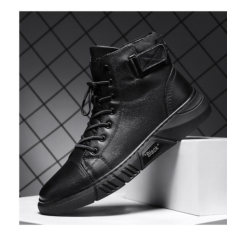 Robuuste Zwarte Herenschoenen - Maxwell