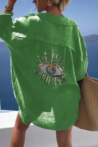 Summery Women's Tunic with Decorated Back – Serena