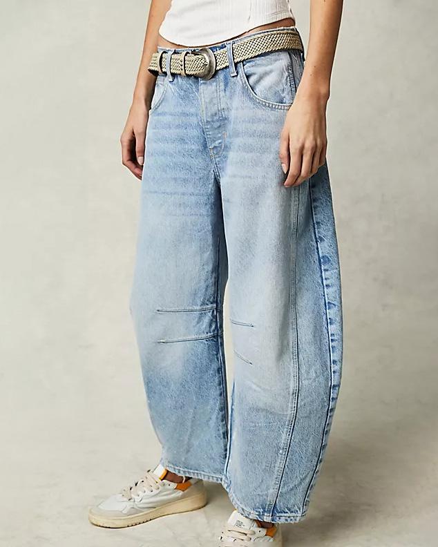 Women's Barrel-Cut Jeans – Maribel