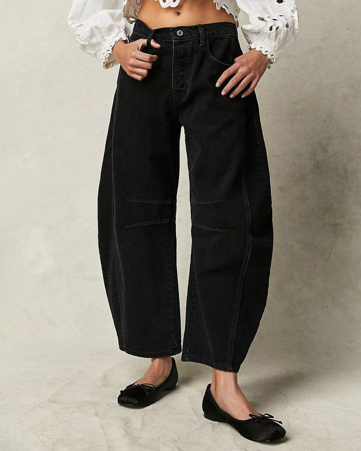 Women's Barrel-Cut Jeans – Maribel