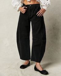 Women's Barrel-Cut Jeans – Maribel