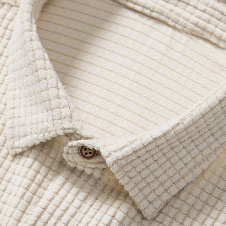Men's Summer Lounge Set with Waffle Texture – Lenn