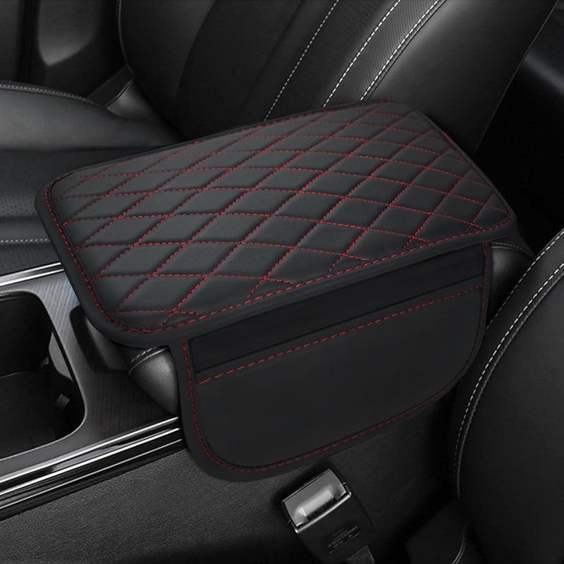 PU Leather Car Armrest Mat