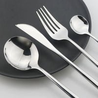 24-Piece Stainless Steel Cutlery Set – Aurinox