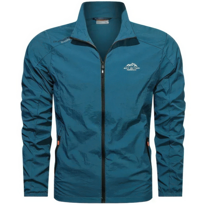 Windproof Summer Jacket for Men with Zipper – Stormer