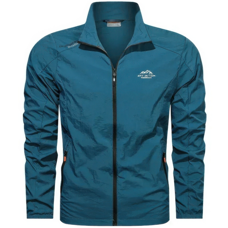 Windproof Summer Jacket for Men with Zipper – Stormer