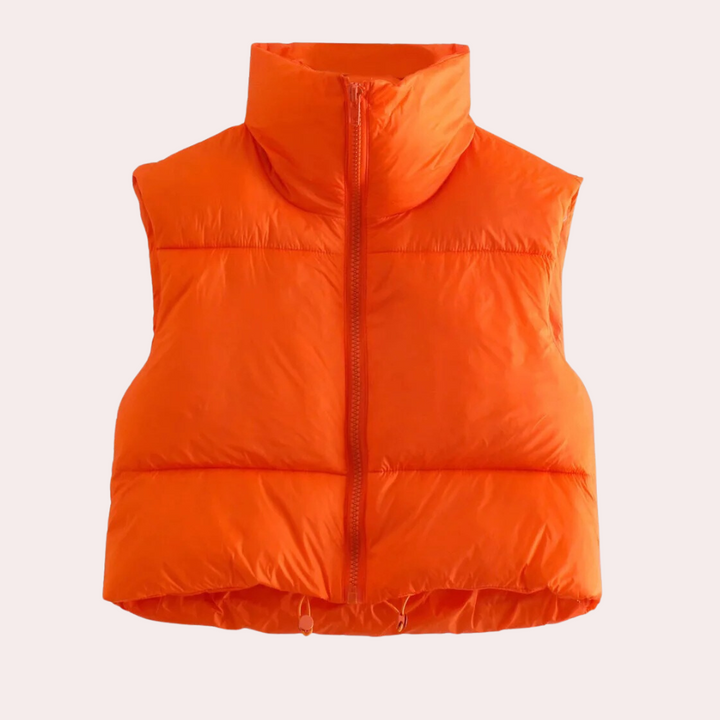 Quilted Short Women's Vest - Liora
